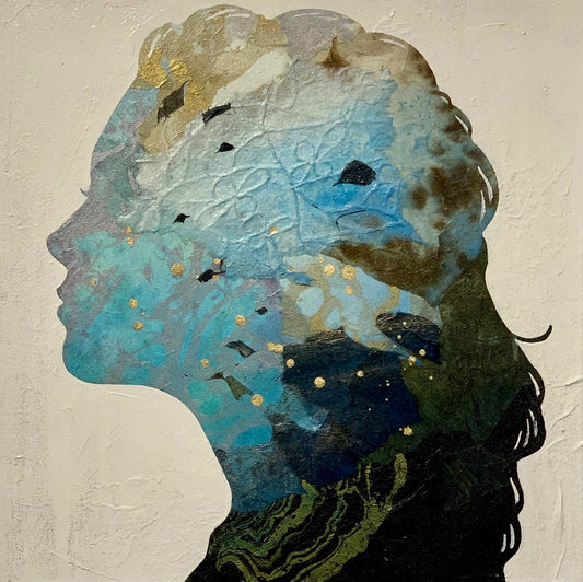 Collage Cameo II by Christopher Peter
