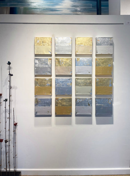 Silver and Silver / Gold and Gold (66-73) by Takefumi Hori