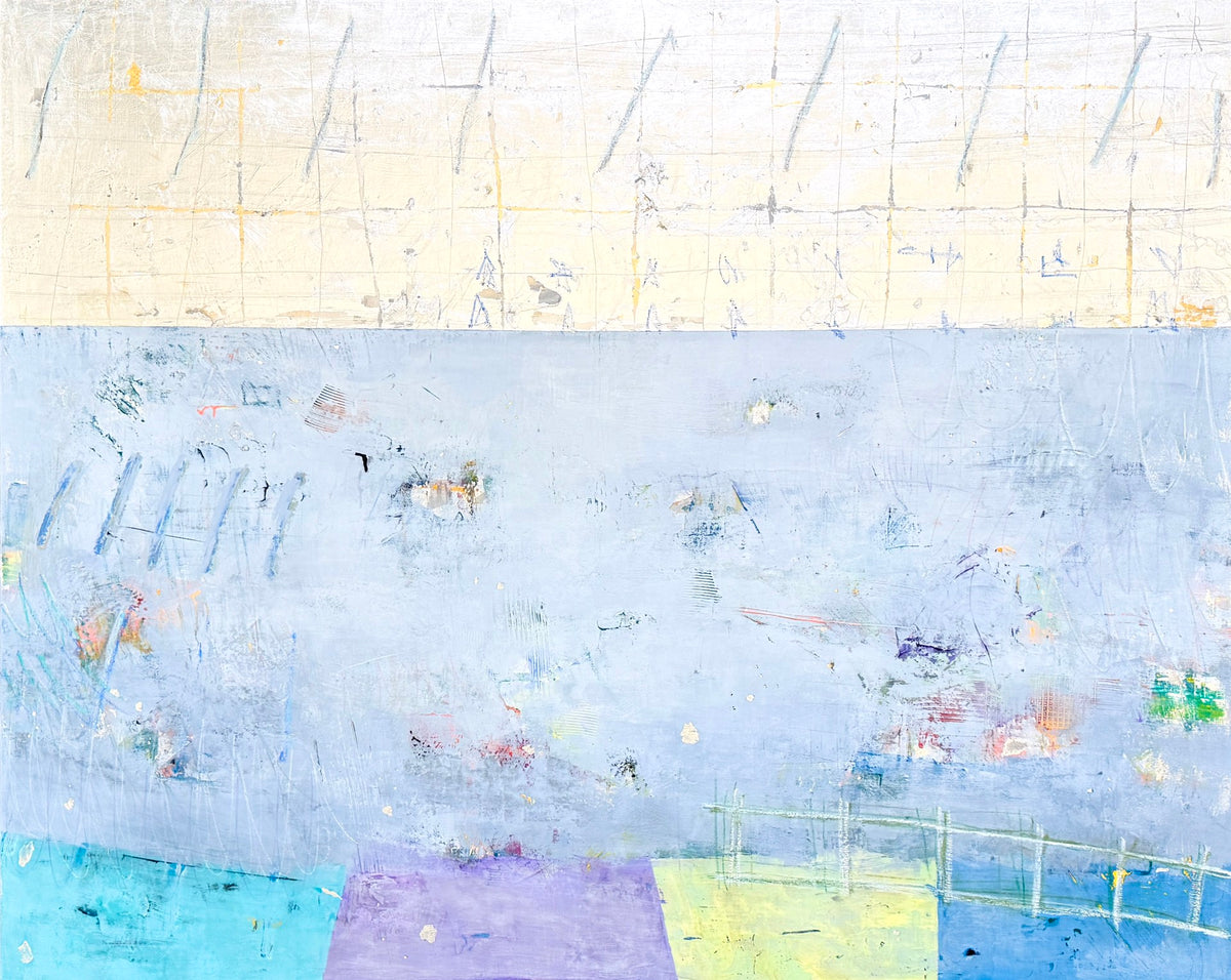 Silver and Color No. 185 by Takefumi Hori