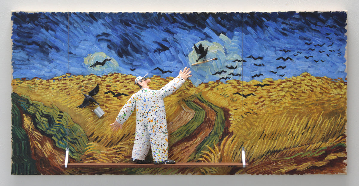 Wheatfield with Crows July [1890, Vincent Van Gogh]