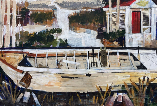 Sailboat Restored by Dennis Campay