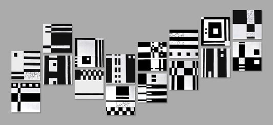 Untitled 521 (b/w mosaic) by Mary Borgen (view 2)