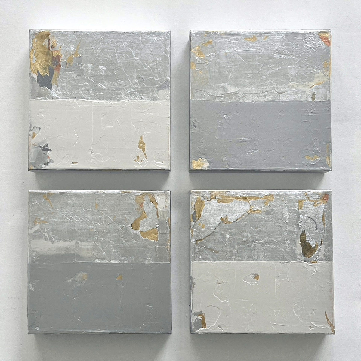 Silver And Silver No 70,71,72,73 by Takefumi Hori