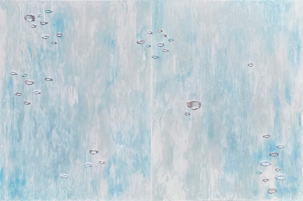 Hangers On & On (Diptych) by Vincent Lardieri