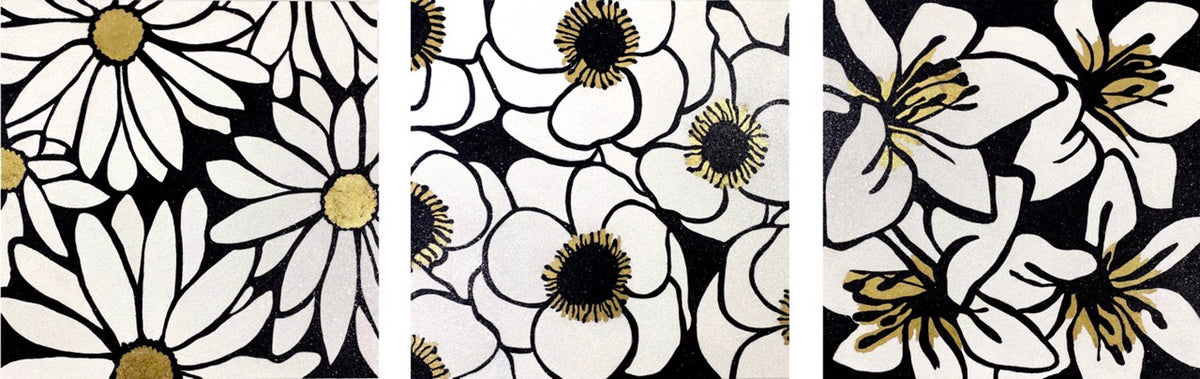 Blooming 7, 8 & 9 by Maria Laura Ribeiro