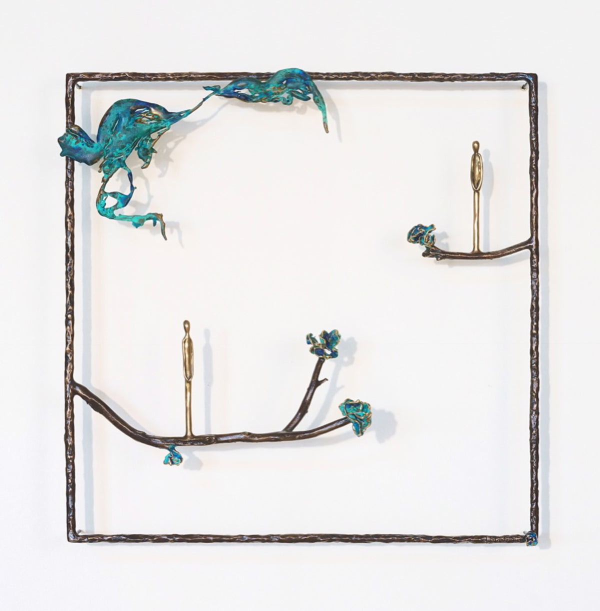 Blossoming Together Under the Cerulean Sky by Jennyfer Stratman